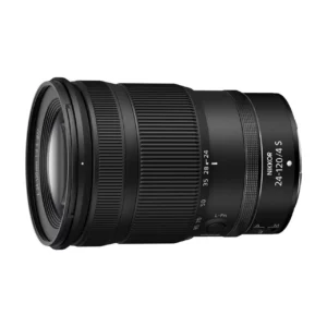 Le Nikon Z 24-120mm f/4 S est un zoom polyvalent pour appareils hybrides Nikon Z, offrant une plage focale flexible, une ouverture constante f/4, et une qualité d'image exceptionnelle grâce aux éléments en verre ED et à la stabilisation VR.
